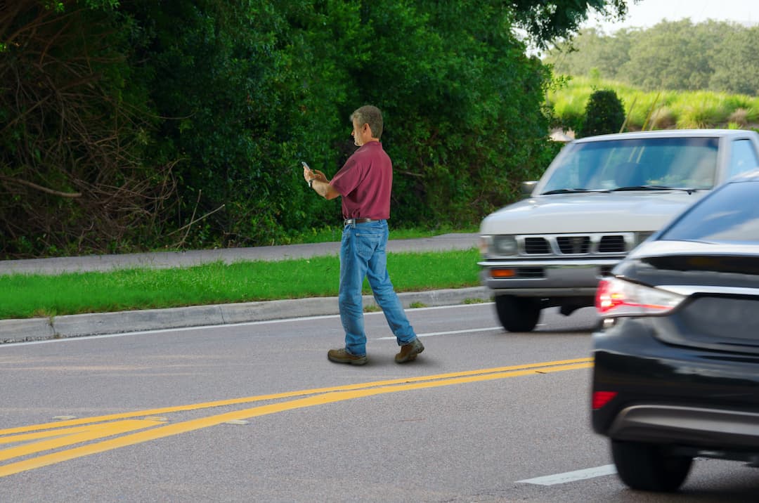 what happens if you hit a pedestrian jaywalking