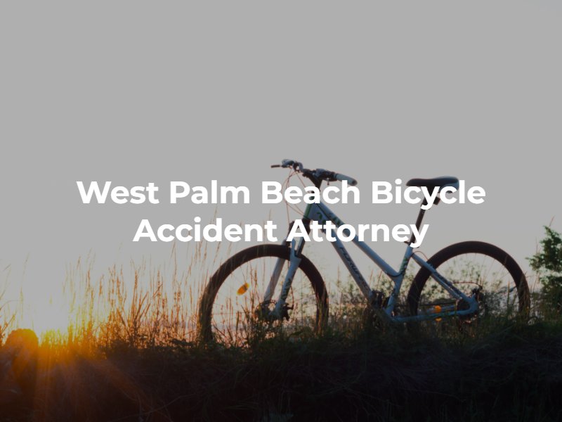 West Palm Beach bike accident lawyer