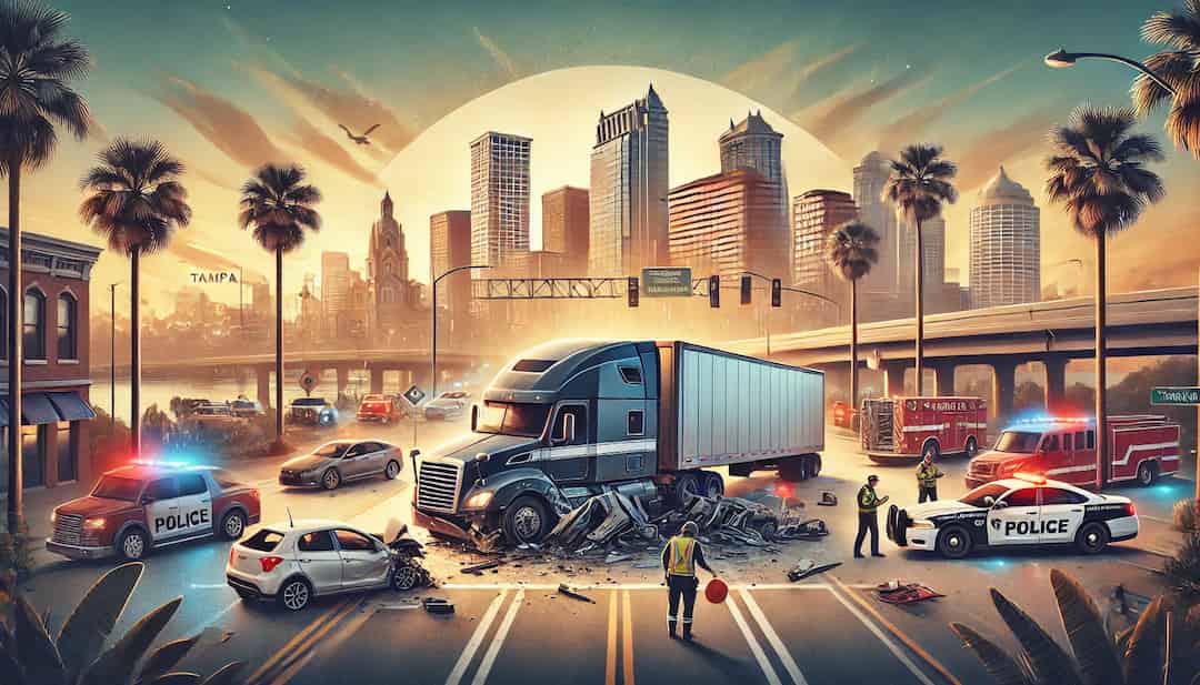 What is the maximum amount of damages that can be recovered in a tampa truck accident case