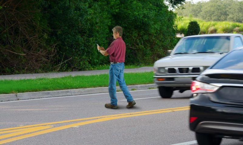 what happens if you hit a pedestrian jaywalking