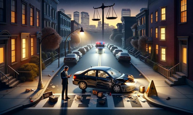 massachusetts hit and run parked car