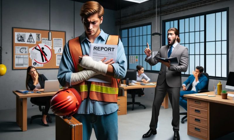 can i sue my employer for not reporting my injury