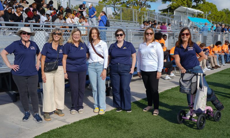 LaBovick Team at the Crash Reenactment in Keiser University
