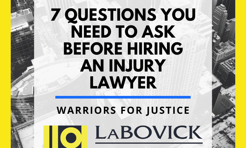LaBovick Law Group 7 FAQ's for PI
