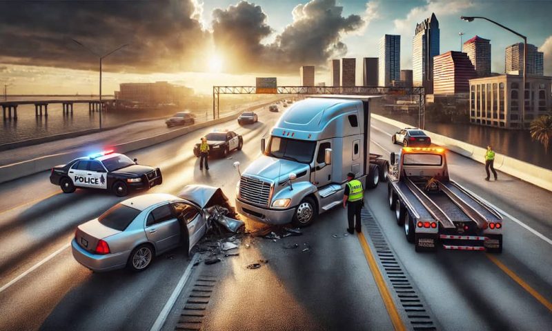 Proving negligence in a truck crash in tampa