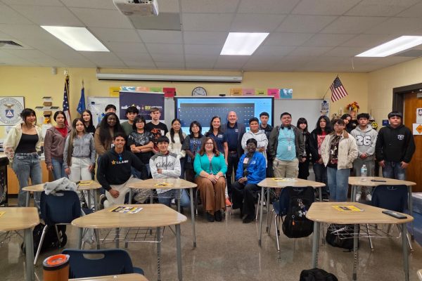 Brian and Esther LaBovick at Pahokee High School