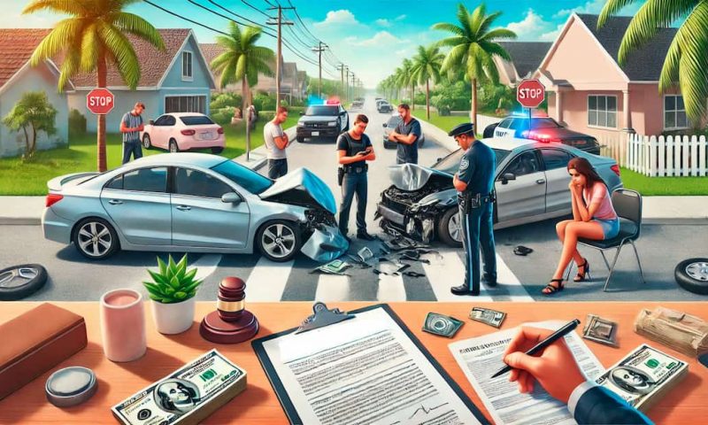 at-fault driver wants to pay out of pocket