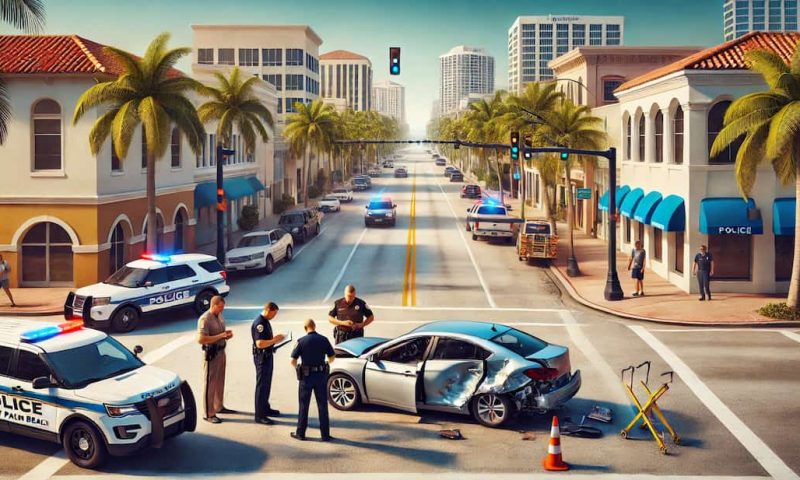 what to tell the police after a west palm beach car accident
